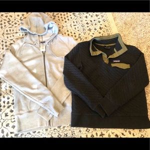 Size small Patagonia sweatshirts